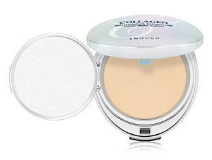 Осветляющая пудра Enough Collagen 3 in 1 Whitening Moisture Two Way Cake SPF 28 PA++ №13 L1540 фото