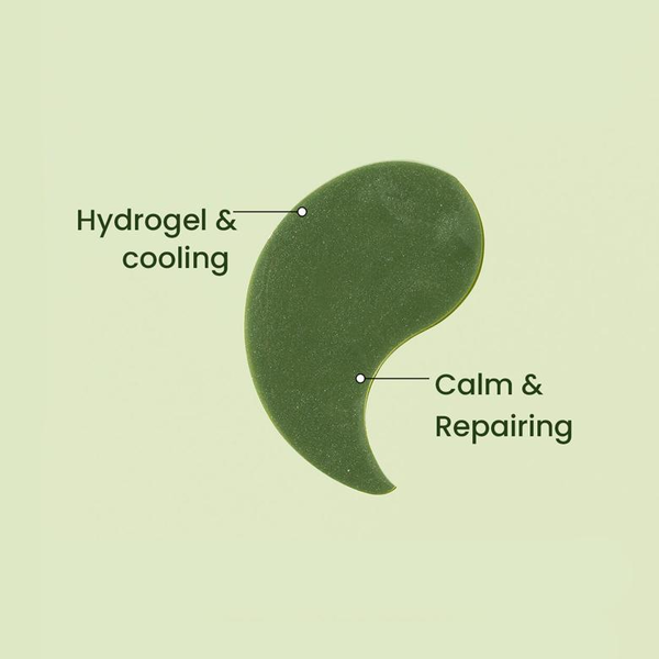 Відновлювальні гідрогелеві патчі HEIMISH Matcha Biome Hydrogel Eye Patch L0313 фото