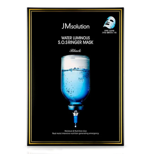 Глубокоувлажняющая тканевая маска JM SOLUTION WATER LUMINOUS S.O.S RINGER MASK Black L2228 фото