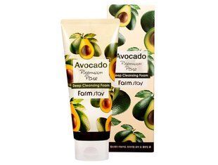 Пінка для вмивання FarmStay Avocado Premium Pore Deep Cleansing L1799 фото
