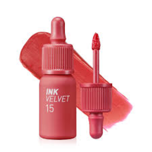 Матовий тінт для губ PERIPERA INK THE VELVET 015 Beauty Peak Rose L1291 фото