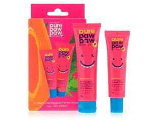 Набір бальзамів для губ Pure Paw Paw Ointment Strawberry Duo L1351 фото