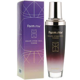 Тонер для обличчя зі стовбуровими клітинами винограду FARMSTAY GRAPE STEM CELL TONER L2169 фото