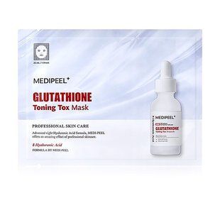 Отбеливающая тонизирующая маска для лица MEDIPEEL Glutathione Toning Tox Mask L2834 фото