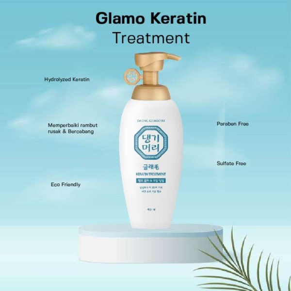 Увлажняющий кондиционер для объема волос DAENG GI MEO RI Glamo Keratin Treatment L0769 фото