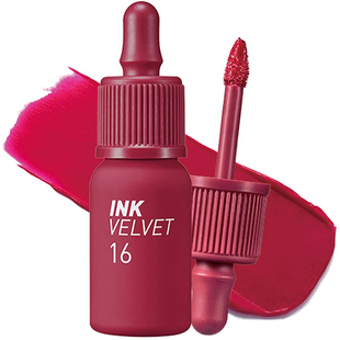 Матовий тінт для губ PERIPERA INK VELVET #016 Heart Fuchsia Pink L1292 фото