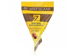 Цукровий скраб для обличчя May Island 7 Days Secret Royal Black Sugar Scrub L2255 фото