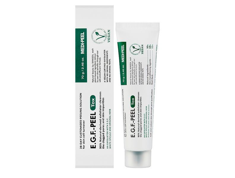 Веганський детокс-пілінг для обличчя Medi-Peel E.G.F. Peel Tox L0249 фото