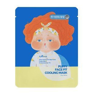 Маска тканинна з охолоджувальною дією Isntree Puffy Face Fit Cooling Mask L2636 фото