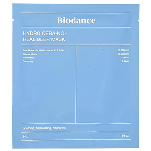 Bосстанавливаюшая гидрогелевая маска BIODANCE Cera-nol Real Deep Mask L0456 фото